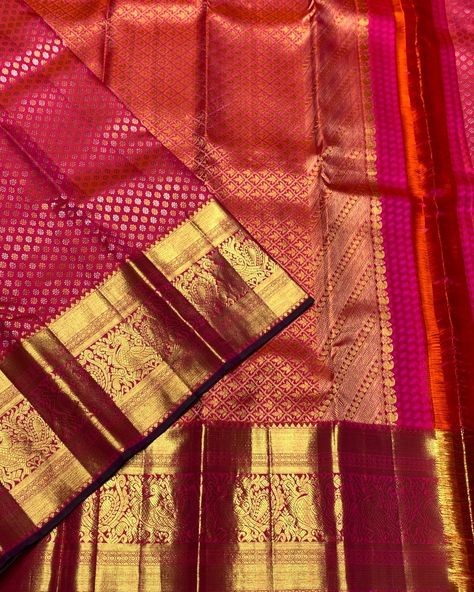 Traditional kanchi sarees