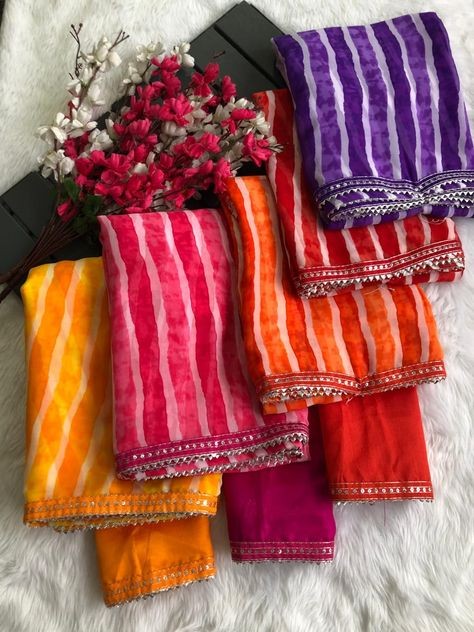 Leheriya sarees
